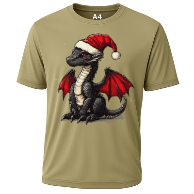 Awesome Xmas Dragon Outfit For Festive And Cooling Performance Crew T-Shirt