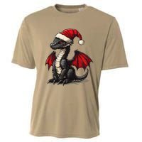 Awesome Xmas Dragon Outfit For Festive And Cooling Performance Crew T-Shirt