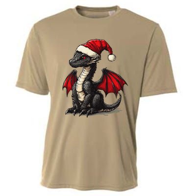 Awesome Xmas Dragon Outfit For Festive And Cooling Performance Crew T-Shirt