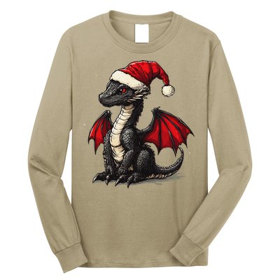 Awesome Xmas Dragon Outfit For Festive And Long Sleeve Shirt
