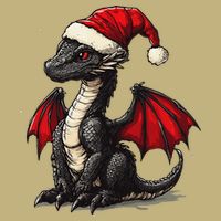 Awesome Xmas Dragon Outfit For Festive And Button