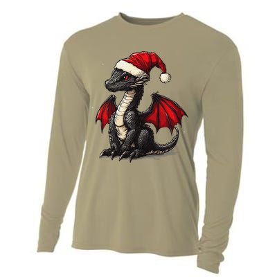 Awesome Xmas Dragon Outfit For Festive And Cooling Performance Long Sleeve Crew