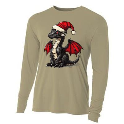 Awesome Xmas Dragon Outfit For Festive And Cooling Performance Long Sleeve Crew