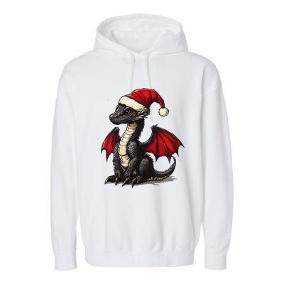 Awesome Xmas Dragon Outfit For Festive And Garment-Dyed Fleece Hoodie