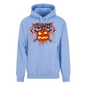 Axe Halloween Pumpkin Unisex Surf Hoodie