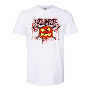 Axe Halloween Pumpkin Softstyle CVC T-Shirt