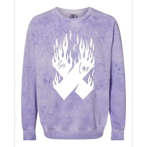 Autographed X Flames Colorblast Crewneck Sweatshirt