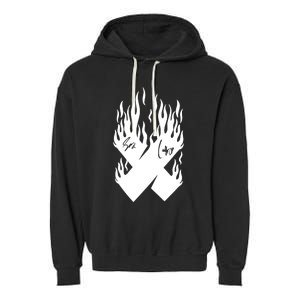 Autographed X Flames Garment-Dyed Fleece Hoodie