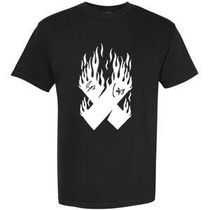 Autographed X Flames Garment-Dyed Heavyweight T-Shirt