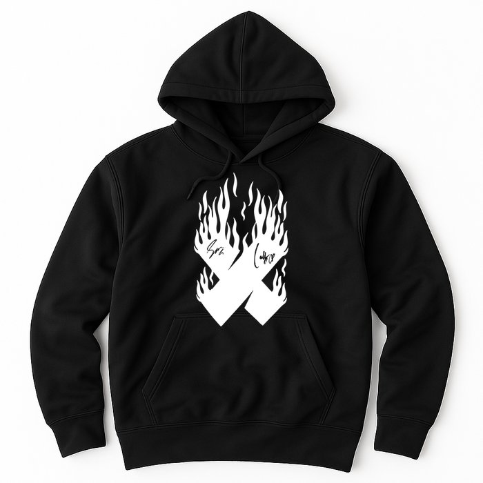 Autographed X Flames Hoodie