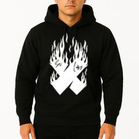 Autographed X Flames Hoodie