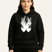 Autographed X Flames Hoodie