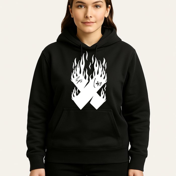 Autographed X Flames Hoodie