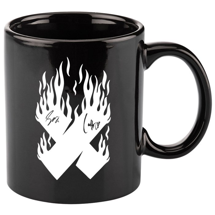 Autographed X Flames 11oz C Handle Ceramic Mug