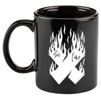 Autographed X Flames 11oz C Handle Ceramic Mug