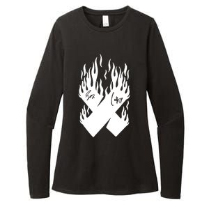 Autographed X Flames Womens CVC Long Sleeve Shirt