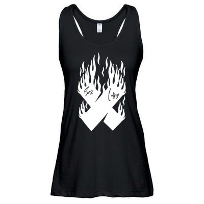 Autographed X Flames Ladies Essential Flowy Tank