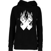 Autographed X Flames Womens Funnel Neck Pullover Hood