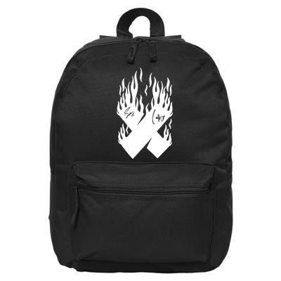 Autographed X Flames 16 in Basic Backpack