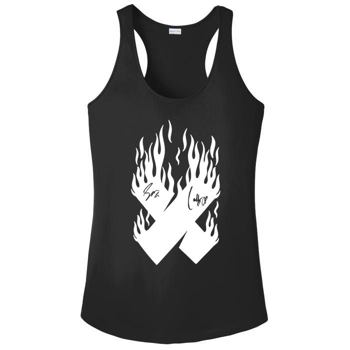 Autographed X Flames Ladies PosiCharge Competitor Racerback Tank