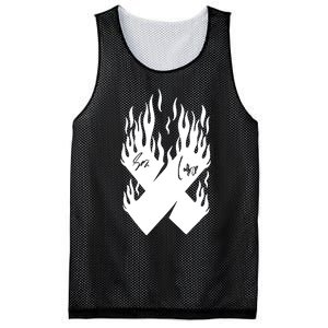 Autographed X Flames Mesh Reversible Basketball Jersey Tank