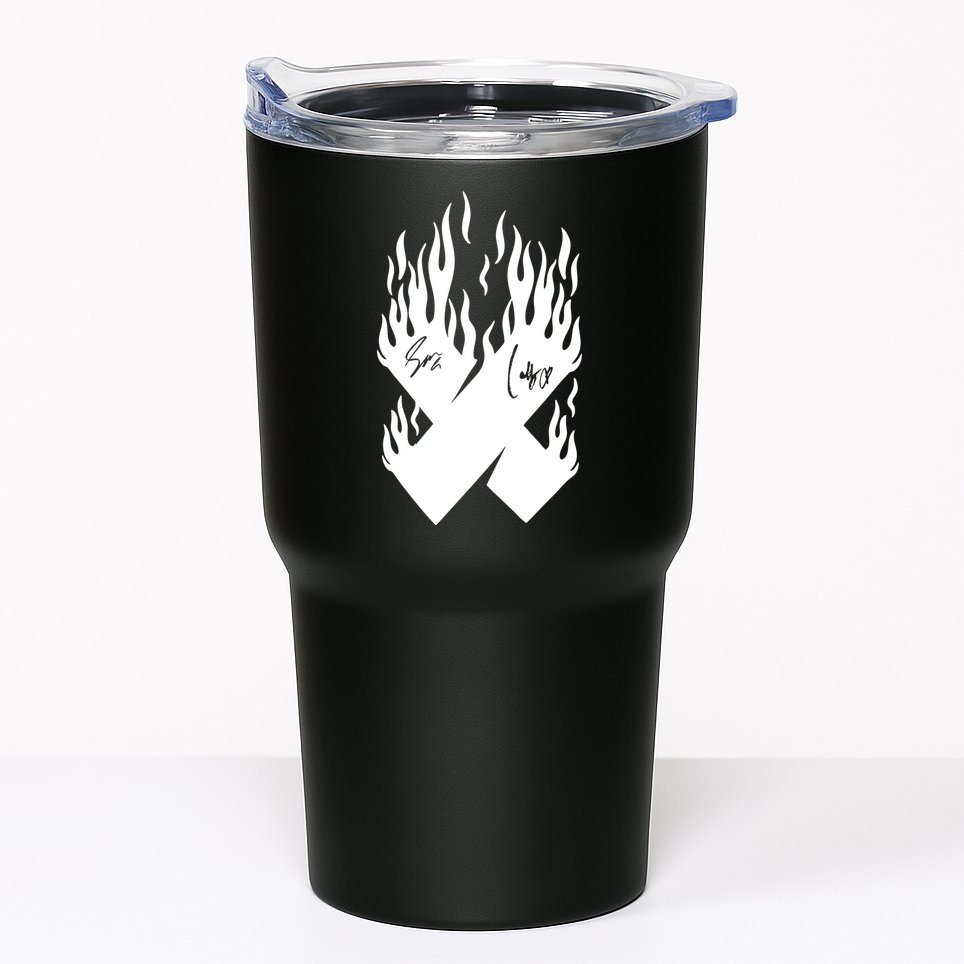 Autographed X Flames Tumbler