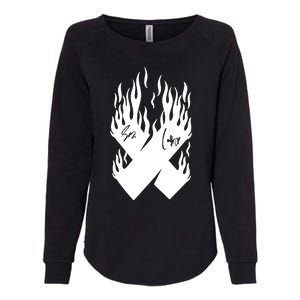 Autographed X Flames Womens California Wash Sweatshirt