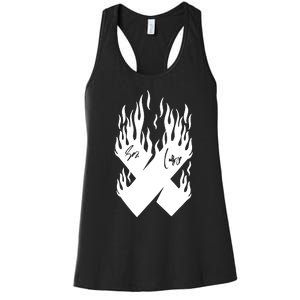 Autographed X Flames Women's Racerback Tank