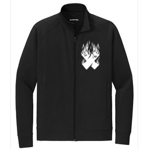 Autographed X Flames Stretch Full-Zip Cadet Jacket