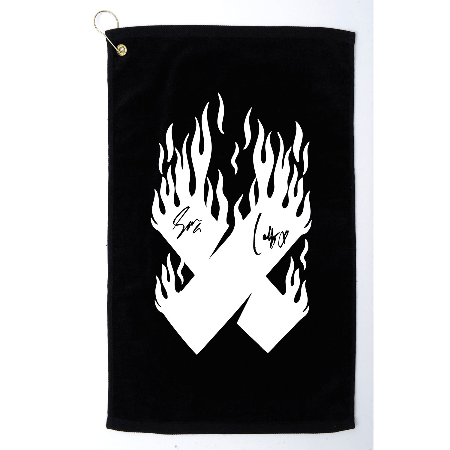 Autographed X Flames Golf Towel
