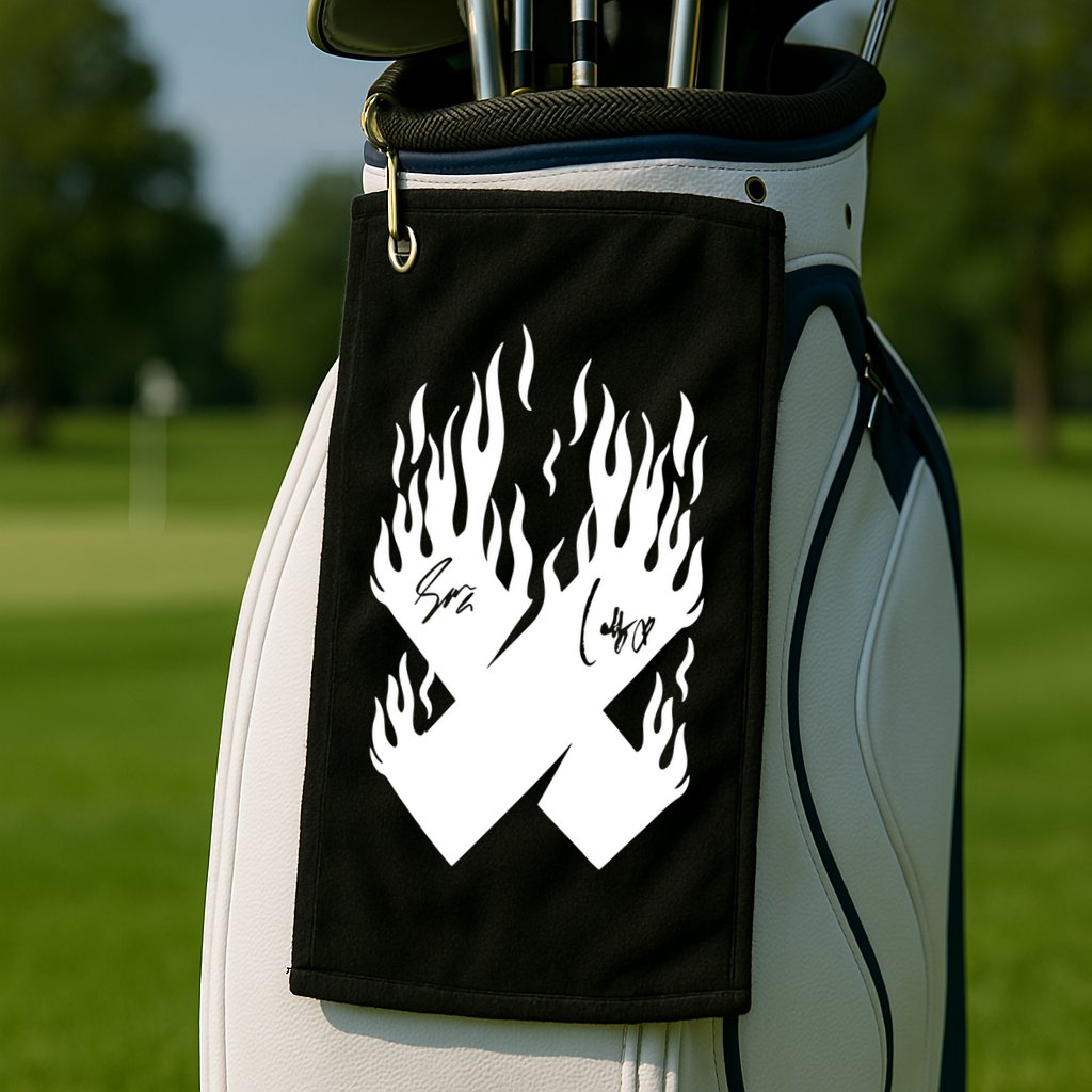 Autographed X Flames Golf Towel