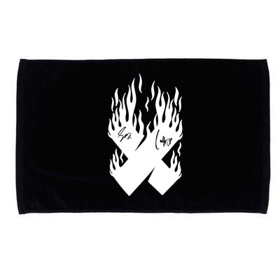 Autographed X Flames Microfiber Hand Towel