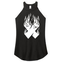 Autographed X Flames Women's Perfect Tri Rocker Tank