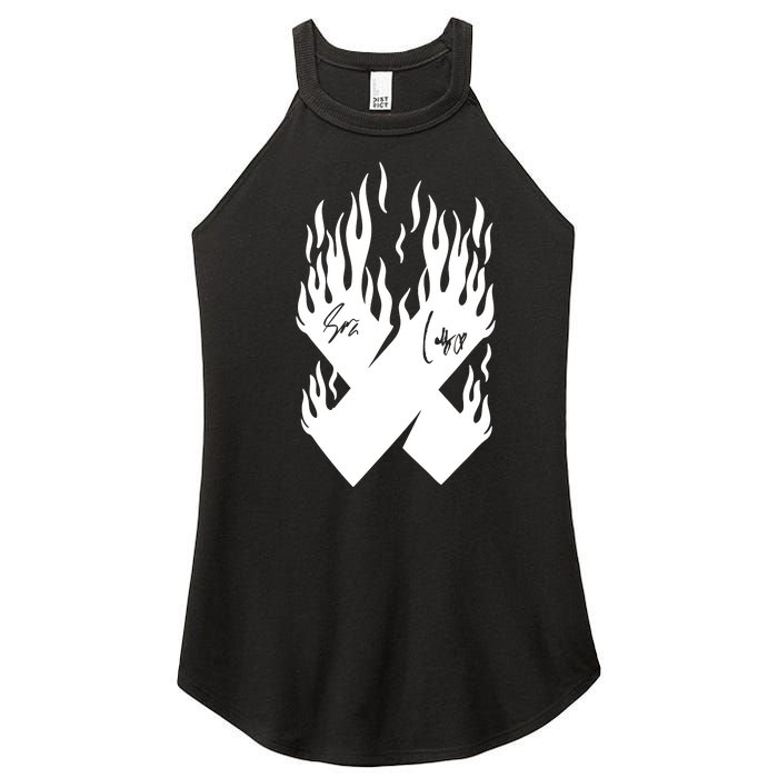 Autographed X Flames Women's Perfect Tri Rocker Tank