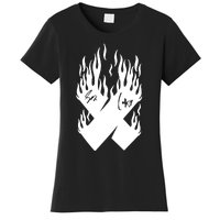 Autographed X Flames Women's T-Shirt