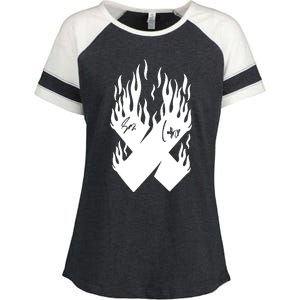 Autographed X Flames Enza Ladies Jersey Colorblock Tee