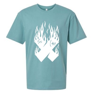 Autographed X Flames Sueded Cloud Jersey T-Shirt