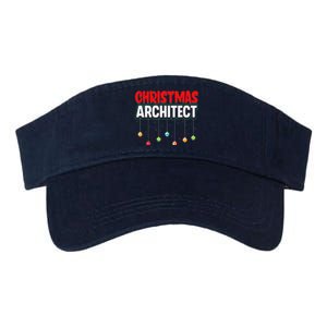 Architect Xmas Holiday Architectural Engineer Christmas Valucap Bio-Washed Visor