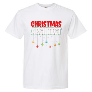 Architect Xmas Holiday Architectural Engineer Christmas Garment-Dyed Heavyweight T-Shirt