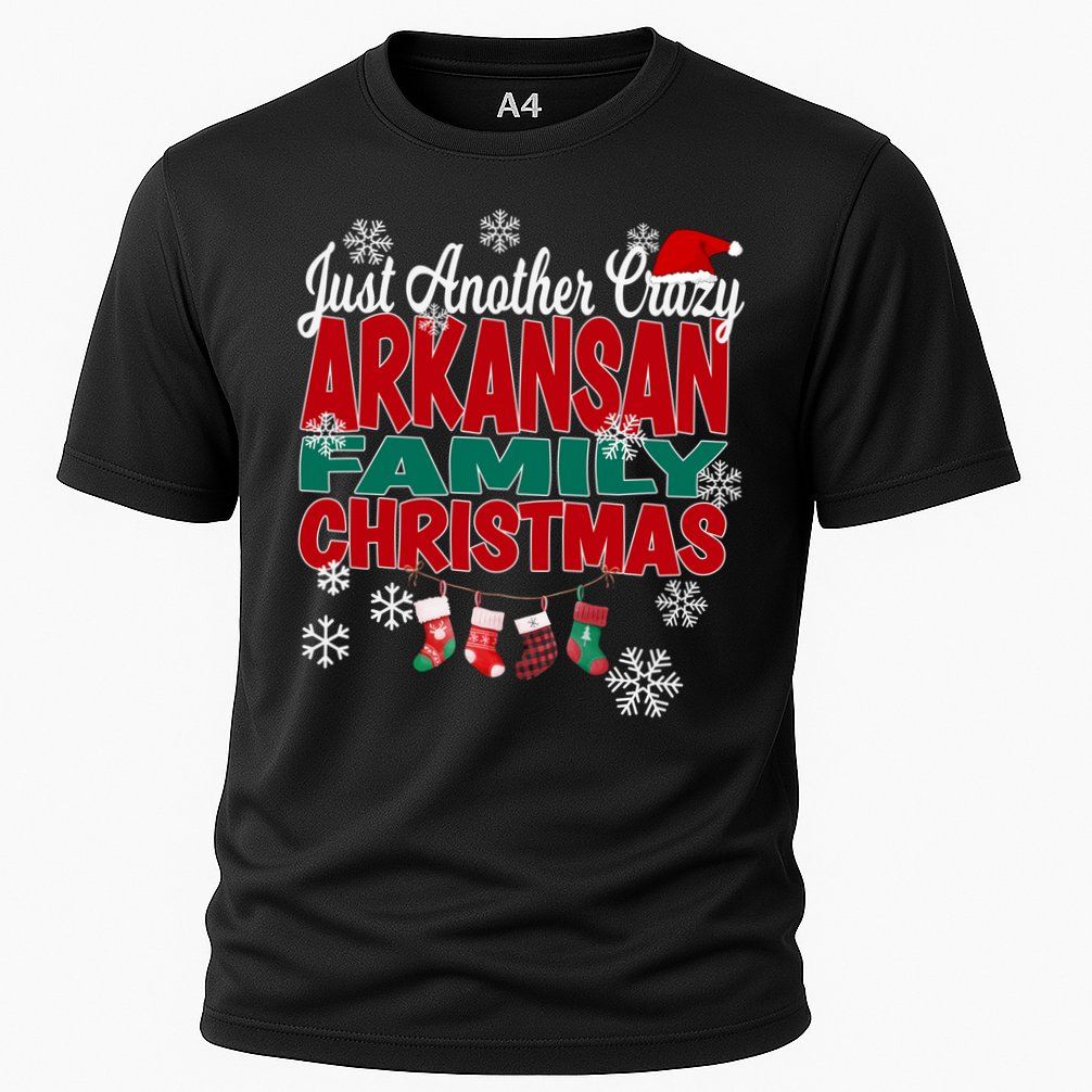 Arkansas Xmas Just Another Crazy Arkansan Family Christmas Cool Gift Performance Shirt