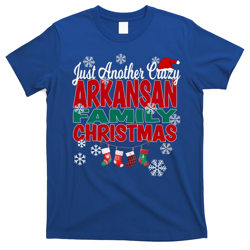 Arkansas Xmas Just Another Crazy Arkansan Family Christmas Cool Gift T-Shirt