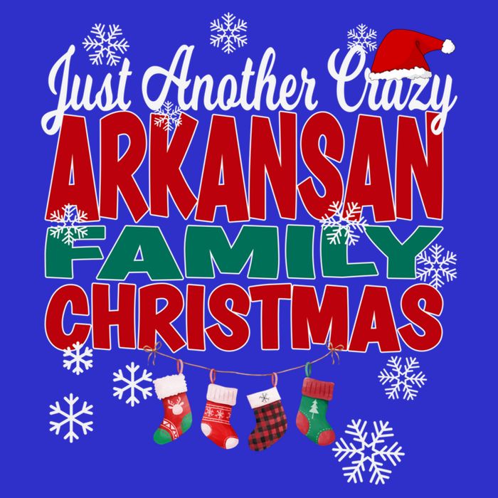 Arkansas Xmas Just Another Crazy Arkansan Family Christmas Cool Gift Button