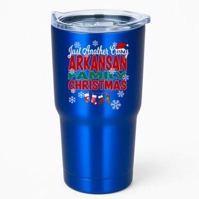 Arkansas Xmas Just Another Crazy Arkansan Family Christmas Cool Gift Tumbler