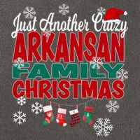 Arkansas Xmas Just Another Crazy Arkansan Family Christmas Cool Gift Cotton Canvas Backpack