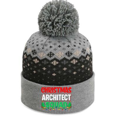 Architect Xmas Lights Tree Architectural Engineer Christmas The Baniff Cuffed Pom Beanie