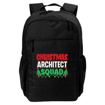 Architect Xmas Lights Tree Architectural Engineer Christmas Daily Commute Backpack