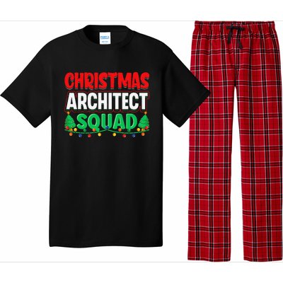 Architect Xmas Lights Tree Architectural Engineer Christmas Pajama Set