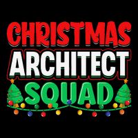 Architect Xmas Lights Tree Architectural Engineer Christmas Wool Snapback Cap