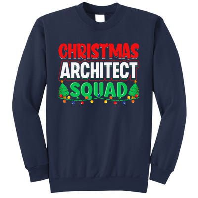 Architect Xmas Lights Tree Architectural Engineer Christmas Sweatshirt