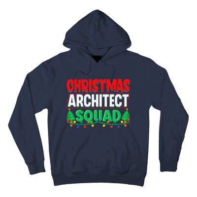 Architect Xmas Lights Tree Architectural Engineer Christmas Tall Hoodie